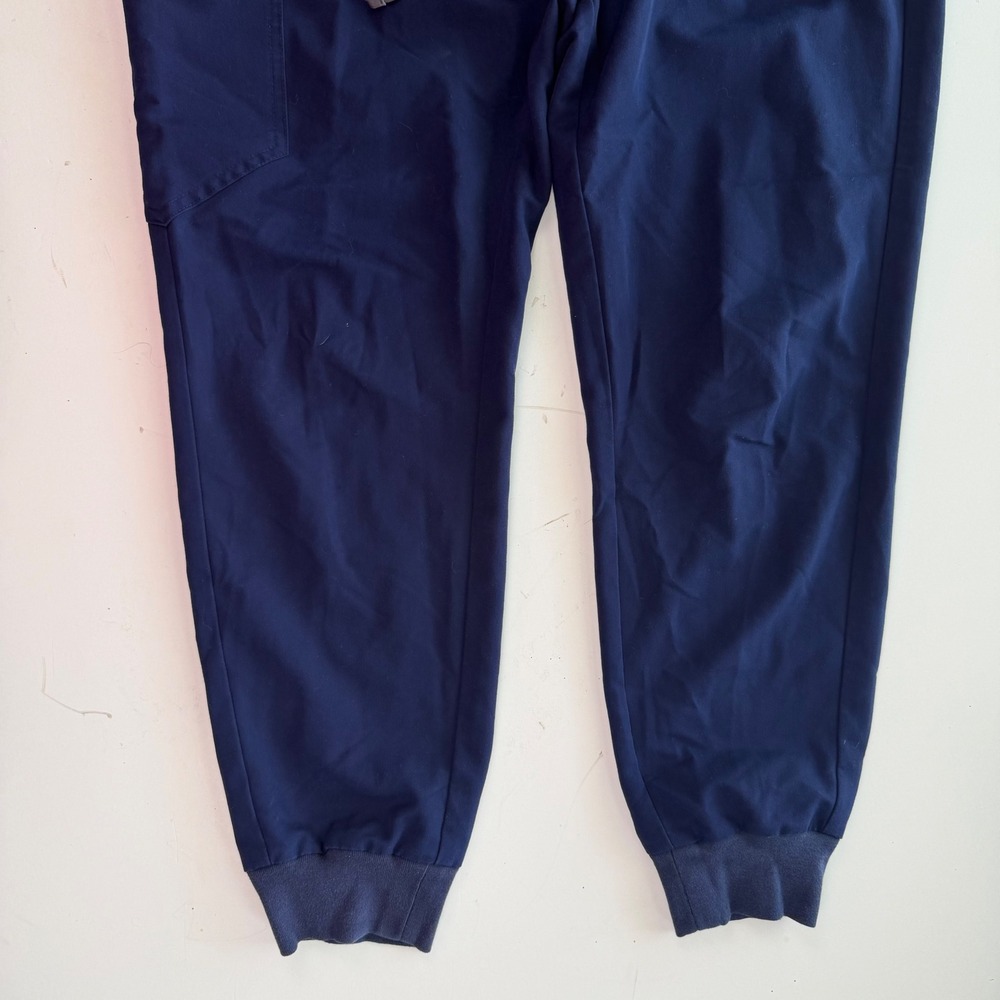 FIGS Jogger Scrubs Pants Royal Blue Orange Drawstring Womens Large Lot of 4 - Picture 13 of 16